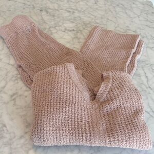 Sincerely Jules Plush Textured 2 piece Loungewear Size XS